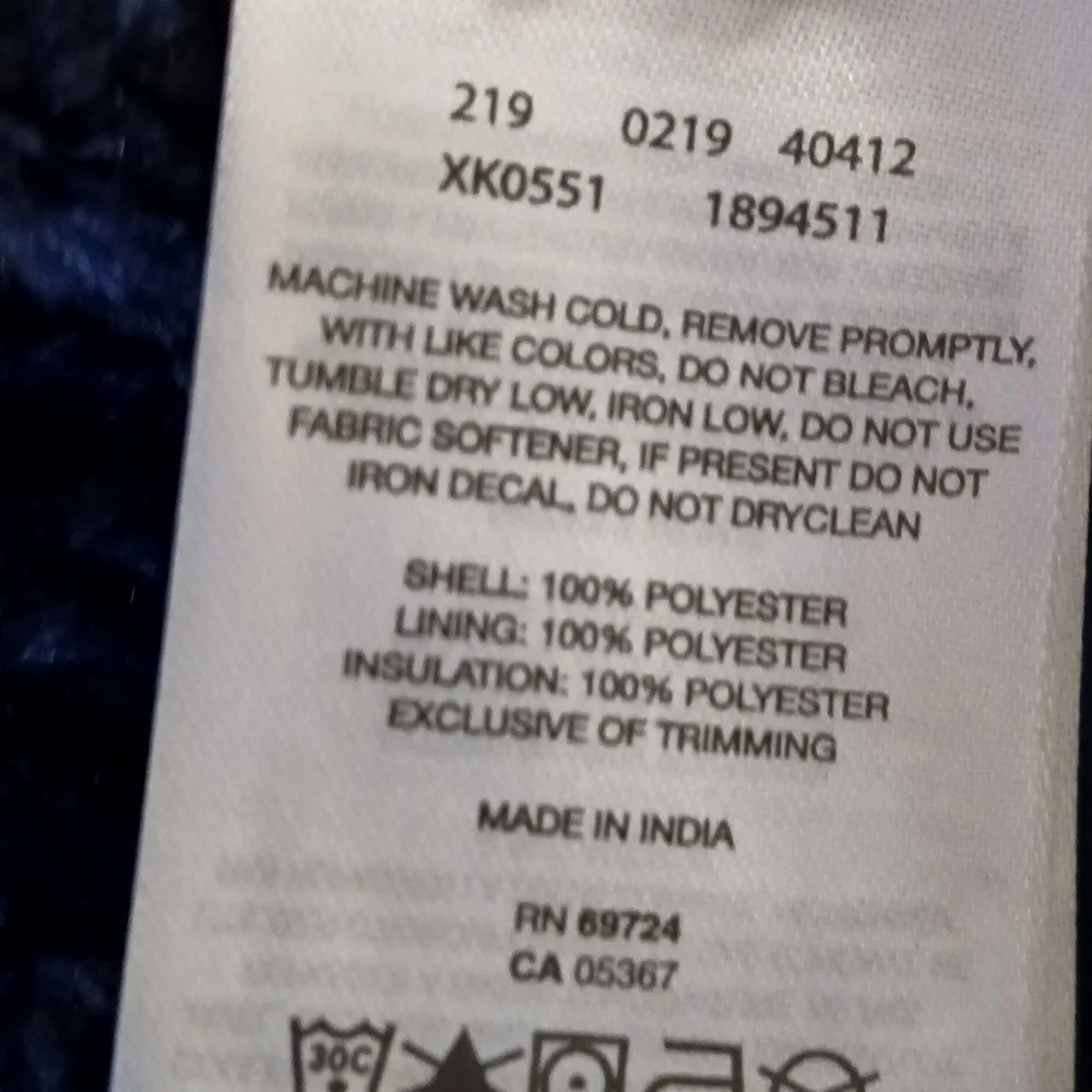 Columbia Women’s Heavy Parka XLarge  Purple Hood  Faux Fur Lining. - Picture 7 of 9